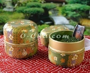 Green Tea Canisters