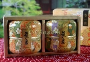 Green Tea Canisters