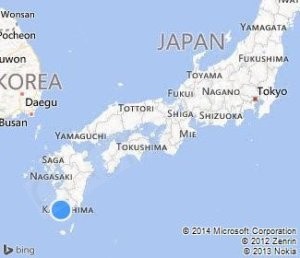 Map of Chiran Japan
